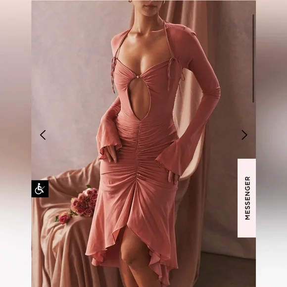 knee length dresses for ladies Edith Midi Dress